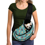 Cartoon Air Balloon Pattern Print Pet Sling Carrier