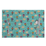 Cartoon Air Balloon Pattern Print Placemat