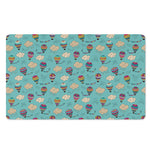 Cartoon Air Balloon Pattern Print Polyester Doormat