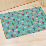 Cartoon Air Balloon Pattern Print Polyester Doormat