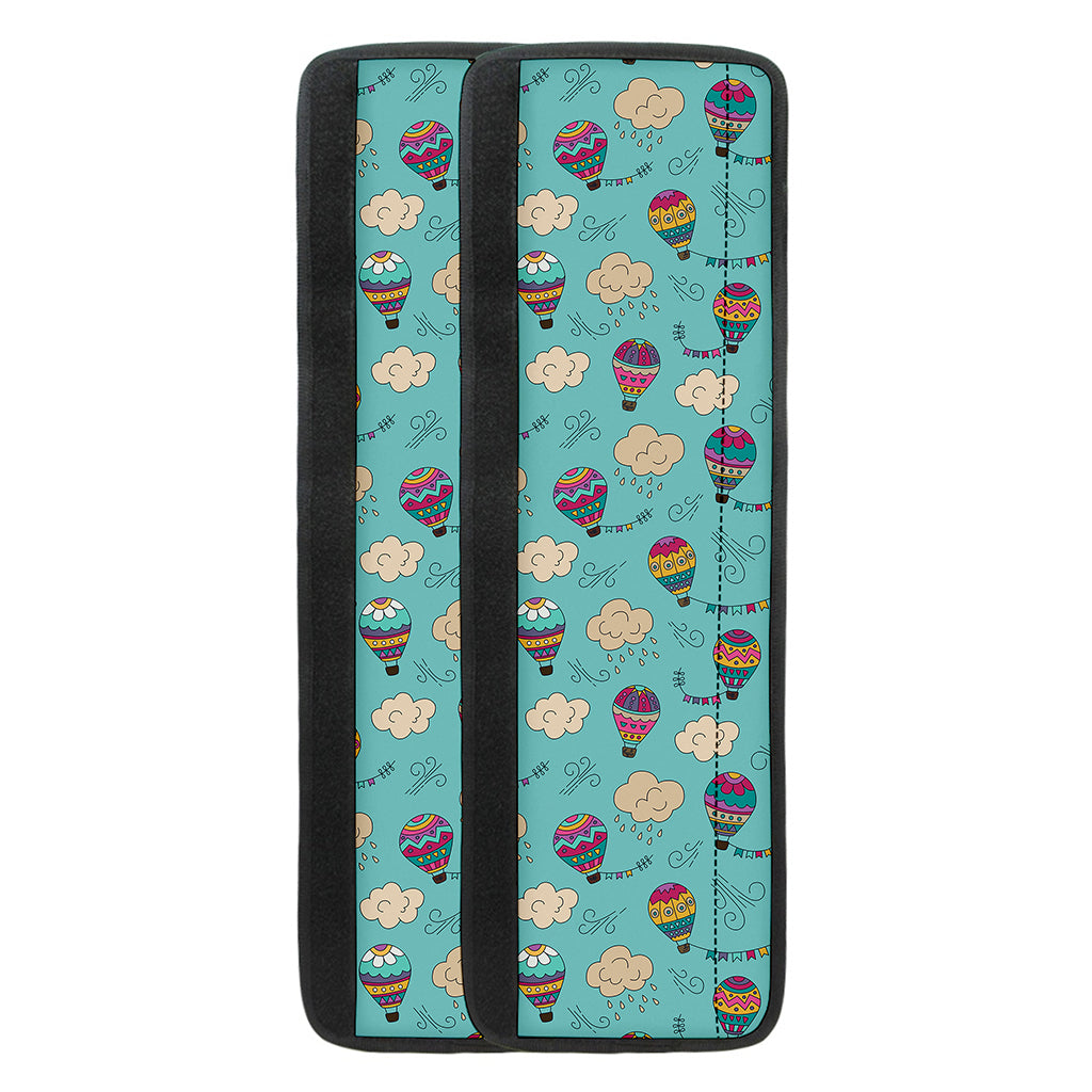 Cartoon Air Balloon Pattern Print Refrigerator Handle Covers