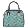 Cartoon Air Balloon Pattern Print Shoulder Handbag