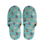 Cartoon Air Balloon Pattern Print Slippers