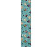 Cartoon Air Balloon Pattern Print Table Runner