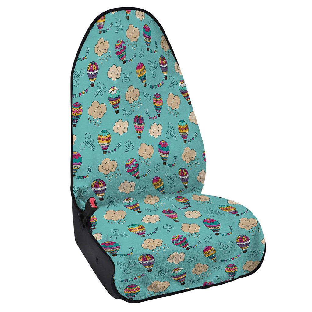 Cartoon Air Balloon Pattern Print Waterproof Car Seat Cover