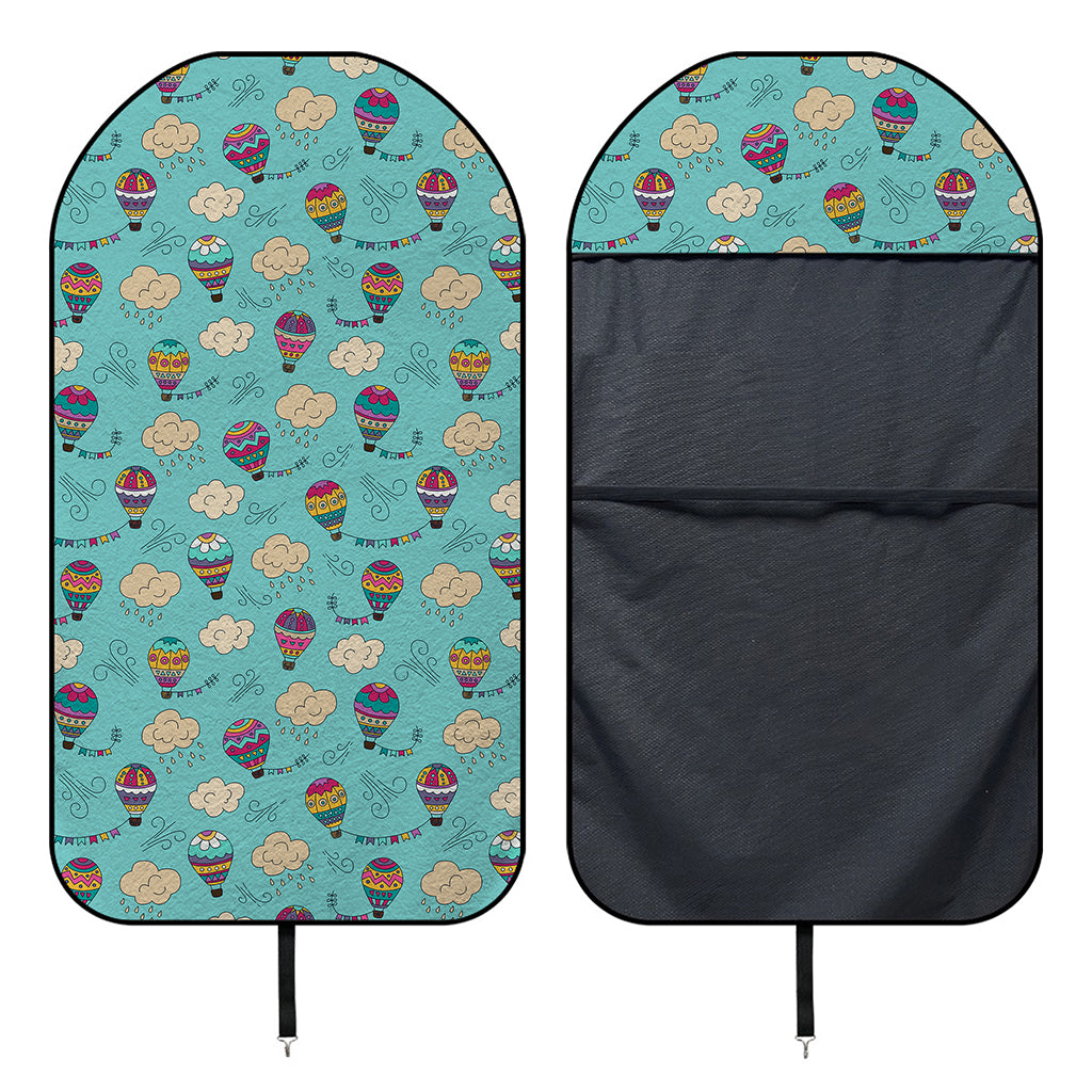 Cartoon Air Balloon Pattern Print Waterproof Car Seat Cover