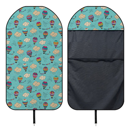 Cartoon Air Balloon Pattern Print Waterproof Car Seat Cover