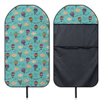 Cartoon Air Balloon Pattern Print Waterproof Car Seat Cover