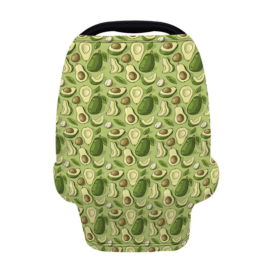 Cartoon Avocado Pattern Print Baby Seat Cover