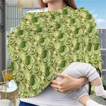 Cartoon Avocado Pattern Print Baby Seat Cover