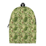 Cartoon Avocado Pattern Print Backpack