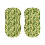 Cartoon Avocado Pattern Print Bar Stool Covers