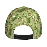 Cartoon Avocado Pattern Print Baseball Cap