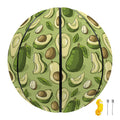 Cartoon Avocado Pattern Print Basketball