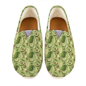 Cartoon Avocado Pattern Print Casual Shoes