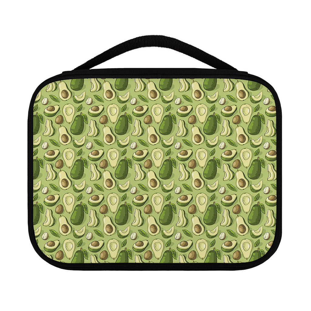 Cartoon Avocado Pattern Print Classic Bible Case