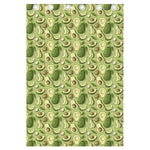 Cartoon Avocado Pattern Print Curtain