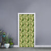 Cartoon Avocado Pattern Print Door Sticker