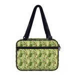 Cartoon Avocado Pattern Print Double Strap Bible Bag