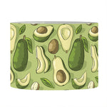 Cartoon Avocado Pattern Print Drum Lamp Shade