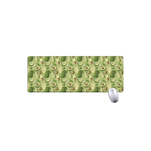 Cartoon Avocado Pattern Print Extended Mouse Pad