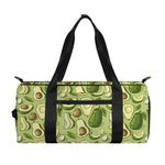 Cartoon Avocado Pattern Print Gym Bag