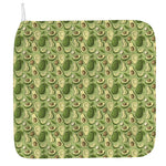 Cartoon Avocado Pattern Print Hand Towel