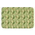 Cartoon Avocado Pattern Print Indoor Door Mat