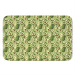 Cartoon Avocado Pattern Print Indoor Door Mat