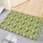 Cartoon Avocado Pattern Print Indoor Door Mat