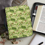 Cartoon Avocado Pattern Print Leather Bible Cover