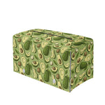 Cartoon Avocado Pattern Print Leather Tissue Box Cover