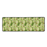 Cartoon Avocado Pattern Print Long Kitchen Mat