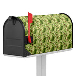 Cartoon Avocado Pattern Print Mailbox Cover