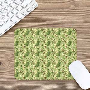 Cartoon Avocado Pattern Print Mouse Pad