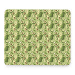 Cartoon Avocado Pattern Print Mouse Pad