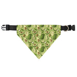 Cartoon Avocado Pattern Print Over The Collar Dog Bandana