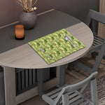 Cartoon Avocado Pattern Print Placemat