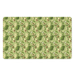 Cartoon Avocado Pattern Print Polyester Doormat