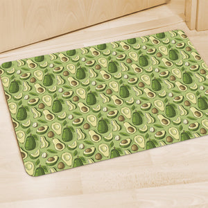 Cartoon Avocado Pattern Print Polyester Doormat