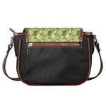 Cartoon Avocado Pattern Print Saddle Bag