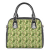 Cartoon Avocado Pattern Print Shoulder Handbag