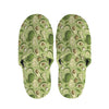 Cartoon Avocado Pattern Print Slippers