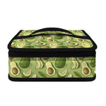 Cartoon Avocado Pattern Print Small Lunch Bag