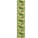 Cartoon Avocado Pattern Print Table Runner