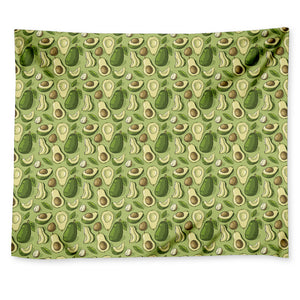 Cartoon Avocado Pattern Print Tapestry