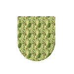 Cartoon Avocado Pattern Print Toilet Lid Cover