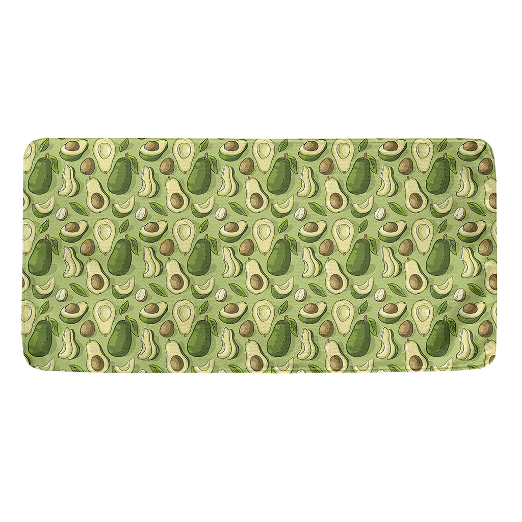 Cartoon Avocado Pattern Print Towel