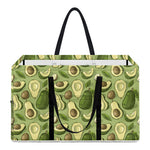 Cartoon Avocado Pattern Print Utility Tote Bag