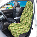 Cartoon Avocado Pattern Print Waterproof Car Seat Cover